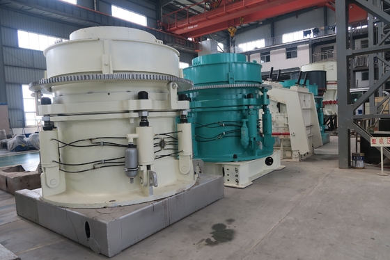 Máy nghiền hình nón thủy lực nhiều xi lanh chất lượng cao cho đá vôi / đá granit / sỏi / đá bazan / khai thác và đá mỏ