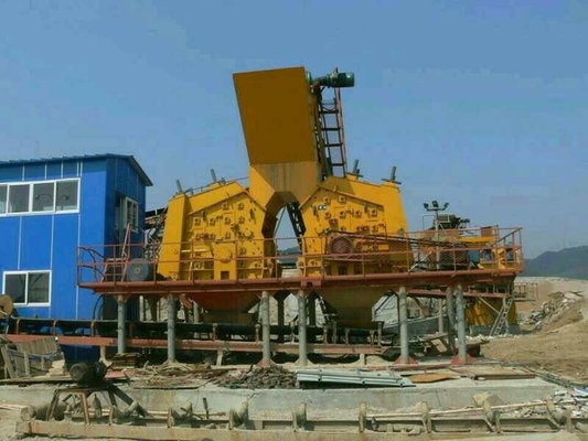 Máy nghiền tác động đá tổng hợp đá công nghiệp PF Thạch anh vàng Phá vỡ quặng