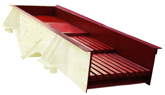 Máy cấp giấy tạp dề khai thác 600mm GZT 1148 Được sử dụng rộng rãi, Máy cấp liệu bằng lưới rung điện từ