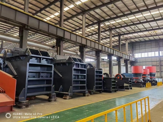 Khai thác Máy nghiền hàm đá Granite PE900 * 1200 100 TPH Máy nghiền đá