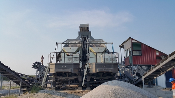 Máy nghiền bê tông di động Mỏ đồng Mỏ sắt 130 TPH Máy nghiền xi măng