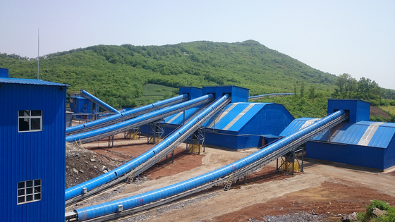 Băng tải chuyển băng tải khai thác mỏ 1200mm B500 Màu nâu đen