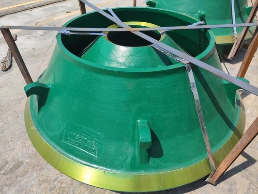 HP300 HP500 Granite Mantle và Bowl Liner Máy nghiền hàm thủy lực Granite Mang bộ phận