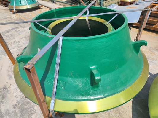 Mn18cr2 CH430 Máy nghiền hình nón Lớp lót, Máy nghiền khai thác thức ăn chăn nuôi Hình nón Mang bộ phận