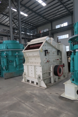 Máy nghiền tác động Rotor đơn 75Kw PF1010 Máy nghiền đá Dolomite Hammer Mill