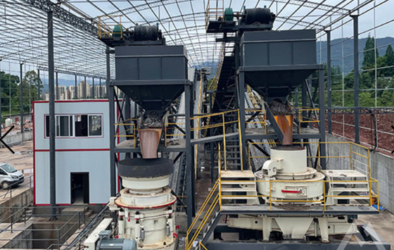 Máy làm cát công suất 200-300 TPH M, Thiết bị nhà máy chế biến cát silica, nhà sản xuất máy nghiền vsi