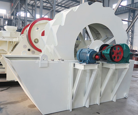 Máy sàng rung điện loại bánh xe cát 50 TPH 5.5kw cho xây dựng