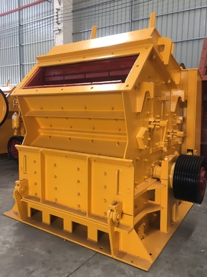 Máy nghiền tác động bê tông màu vàng 75Kw dọc CE ISO, máy nghiền va đập thủy lực, máy nghiền va đập cầm tay