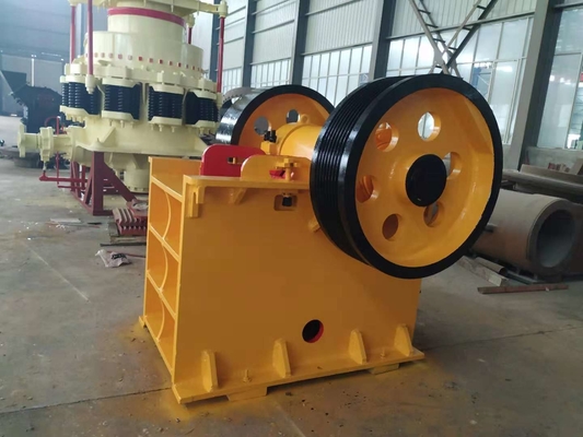 Máy nghiền hàm cát thạch anh, Bộ thiết bị máy nghiền khai thác đá cố định hoàn chỉnh