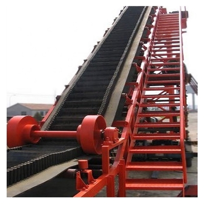 Băng tải băng tải nghiêng di động 650mm 800mm 440V Ánh sáng dốc