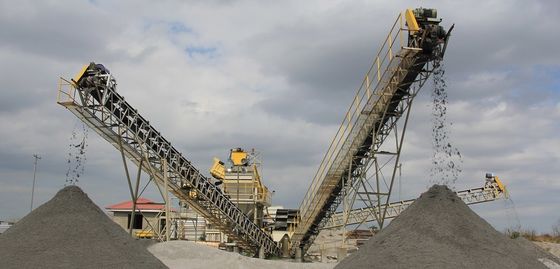 Băng tải chuyển tải tàu chở hàng rời bốc dỡ