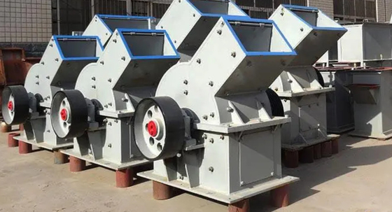 Máy nghiền kim loại 20 TPH Bột cát thải bê tông Máy nghiền thủy tinh nhỏ 55Kw