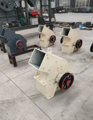 Máy nghiền kim loại 20 TPH Bột cát thải bê tông Máy nghiền thủy tinh nhỏ 55Kw