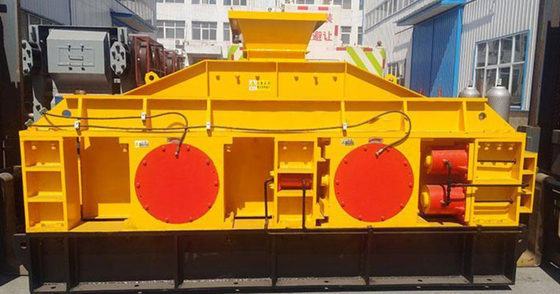 Máy nghiền con lăn kép thủy lực Hệ thống mài đường kính con lăn 1000mm