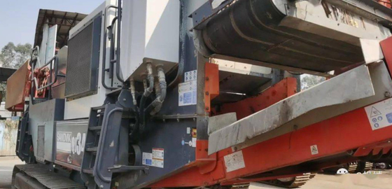 QJ341 Máy nghiền hàm di động đã qua sử dụng di động Máy nghiền hàm được sản xuất vào năm 2015