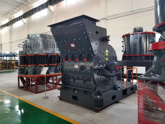 Máy nghiền búa đá 80-100 T / H để khai thác kim loại cát đá xây dựng